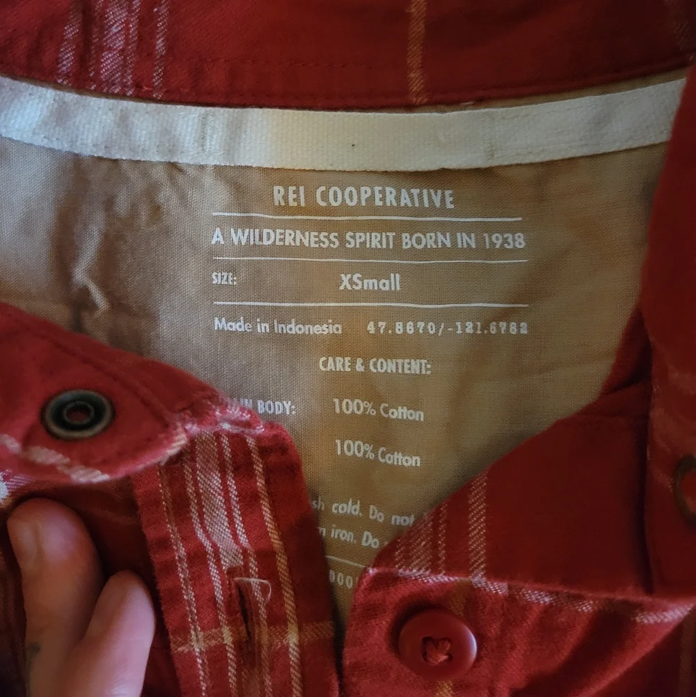 Fjall Raven And REI Set Of 2 Women's Flannels Size XS - Picture 3 of 7